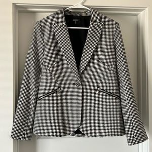 TAHARI | Houndstooth blazer